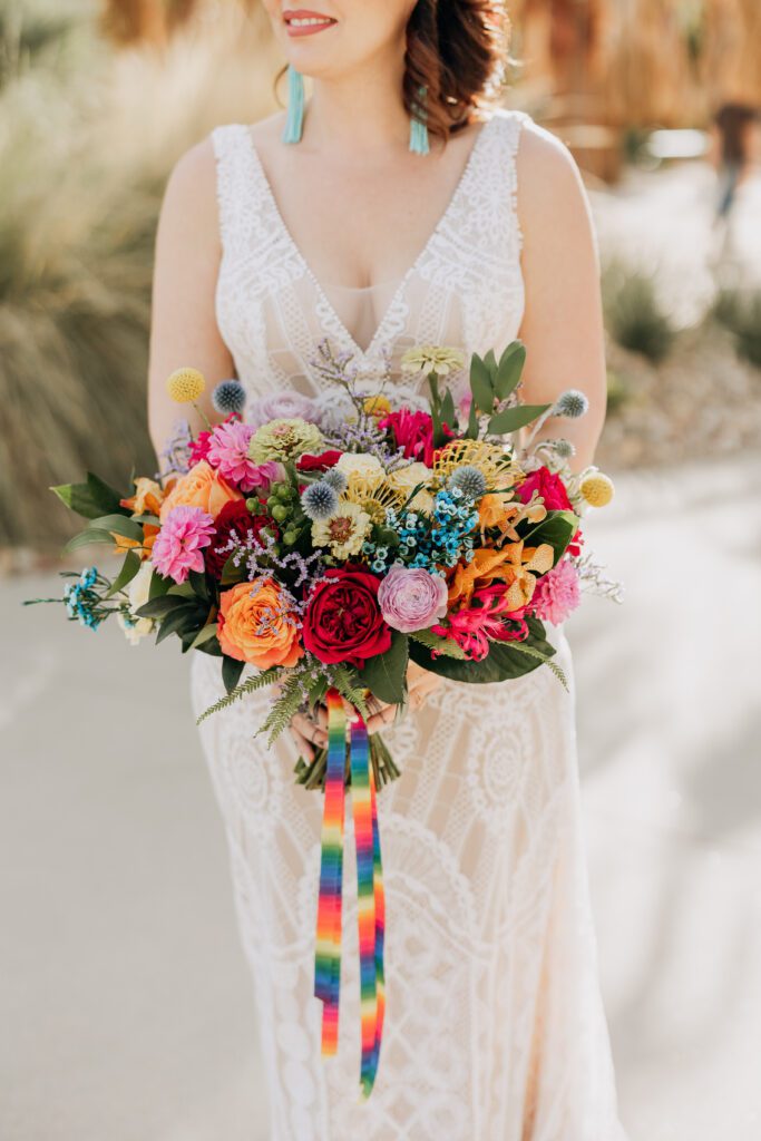 Rainbow Palette - Wedding Florals