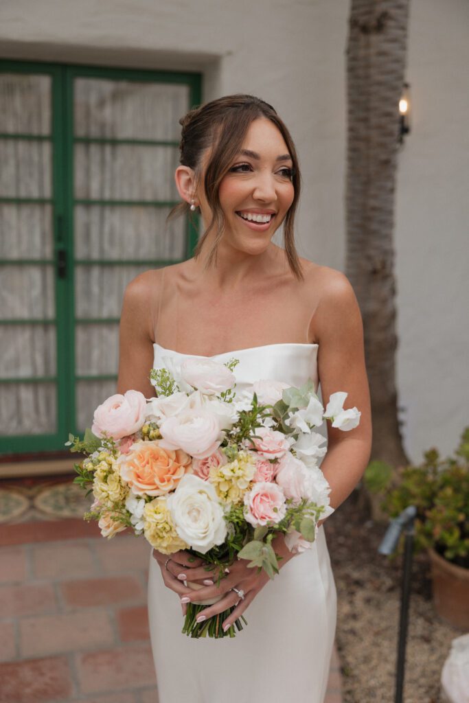 2025 Wedding Trends - Sorbet colors. Florals by The Bloom of Time.